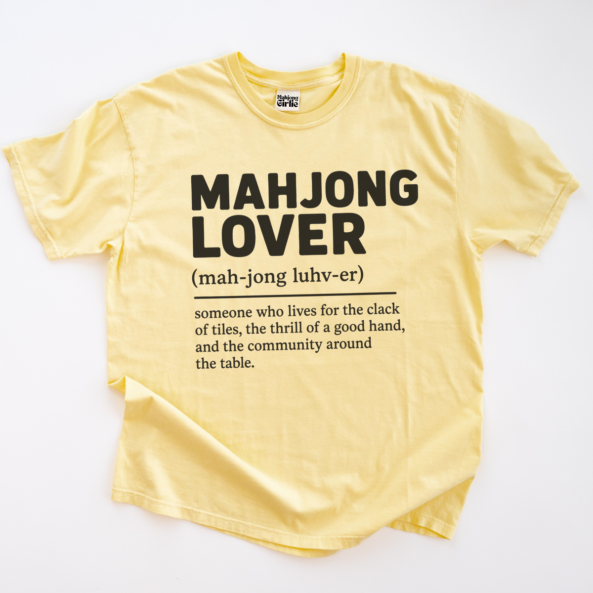 Mahjong Lover Definition T-Shirt