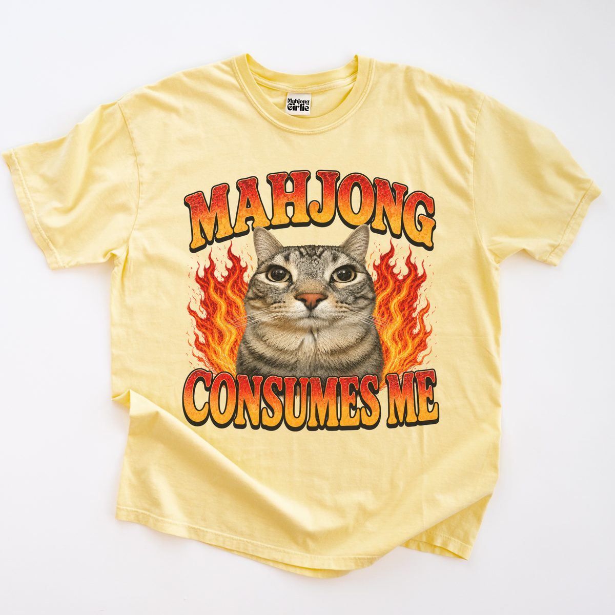 Mahjong Consumes Me T-Shirt