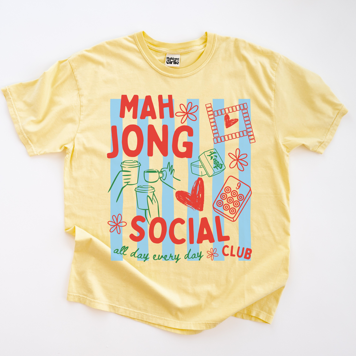 Mahjong Social Club T-Shirt