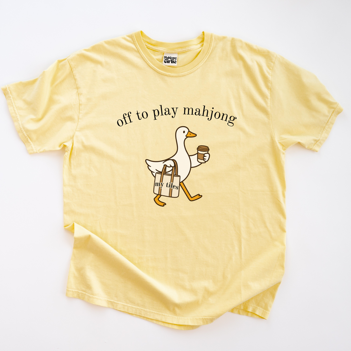 Off To Play Mahjong T-Shirt