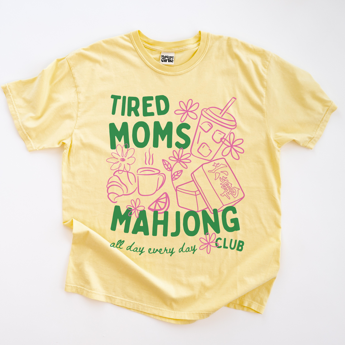 Tired Moms Mahjong Club T-Shirt