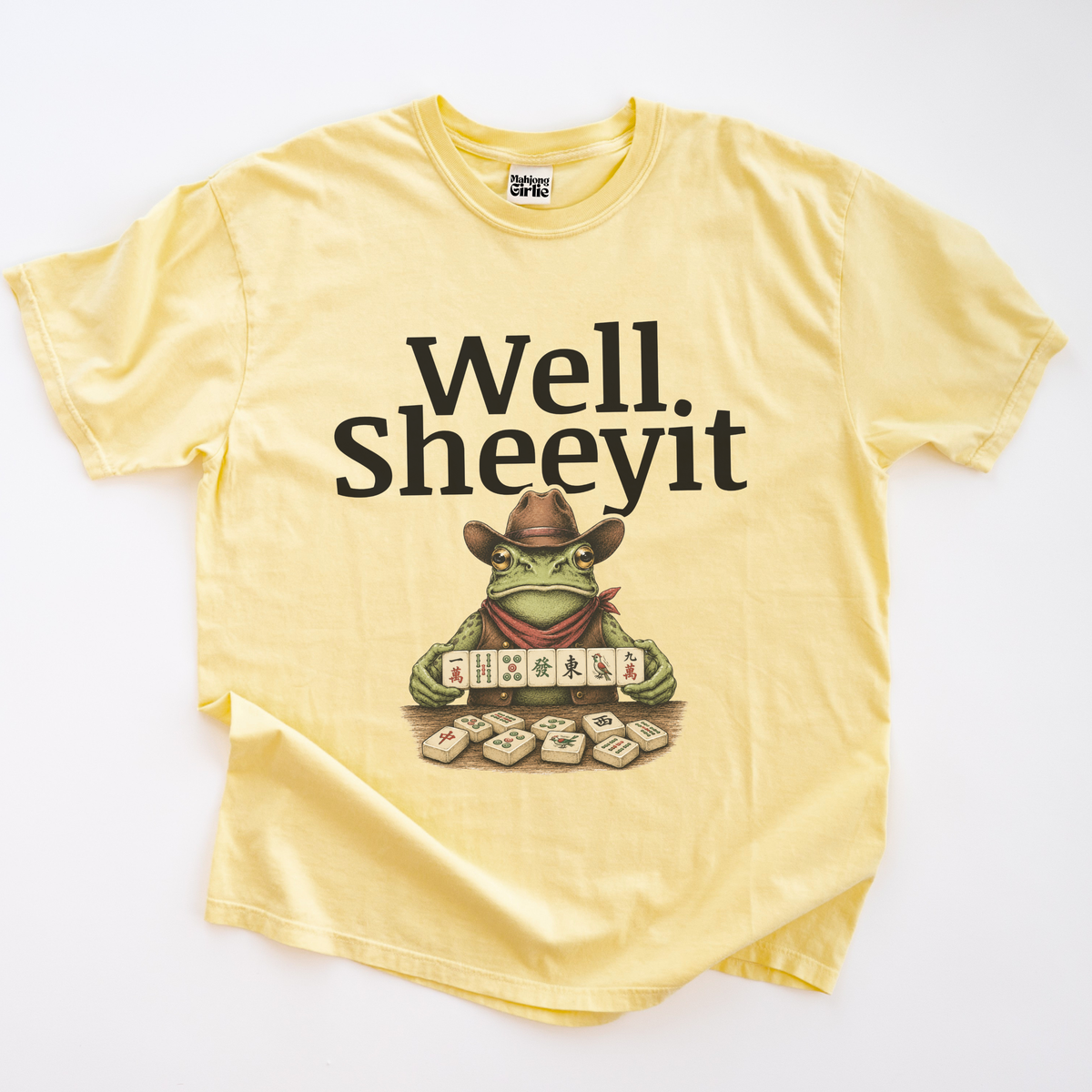 Well Sheeyit Cowboy Frog T-Shirt