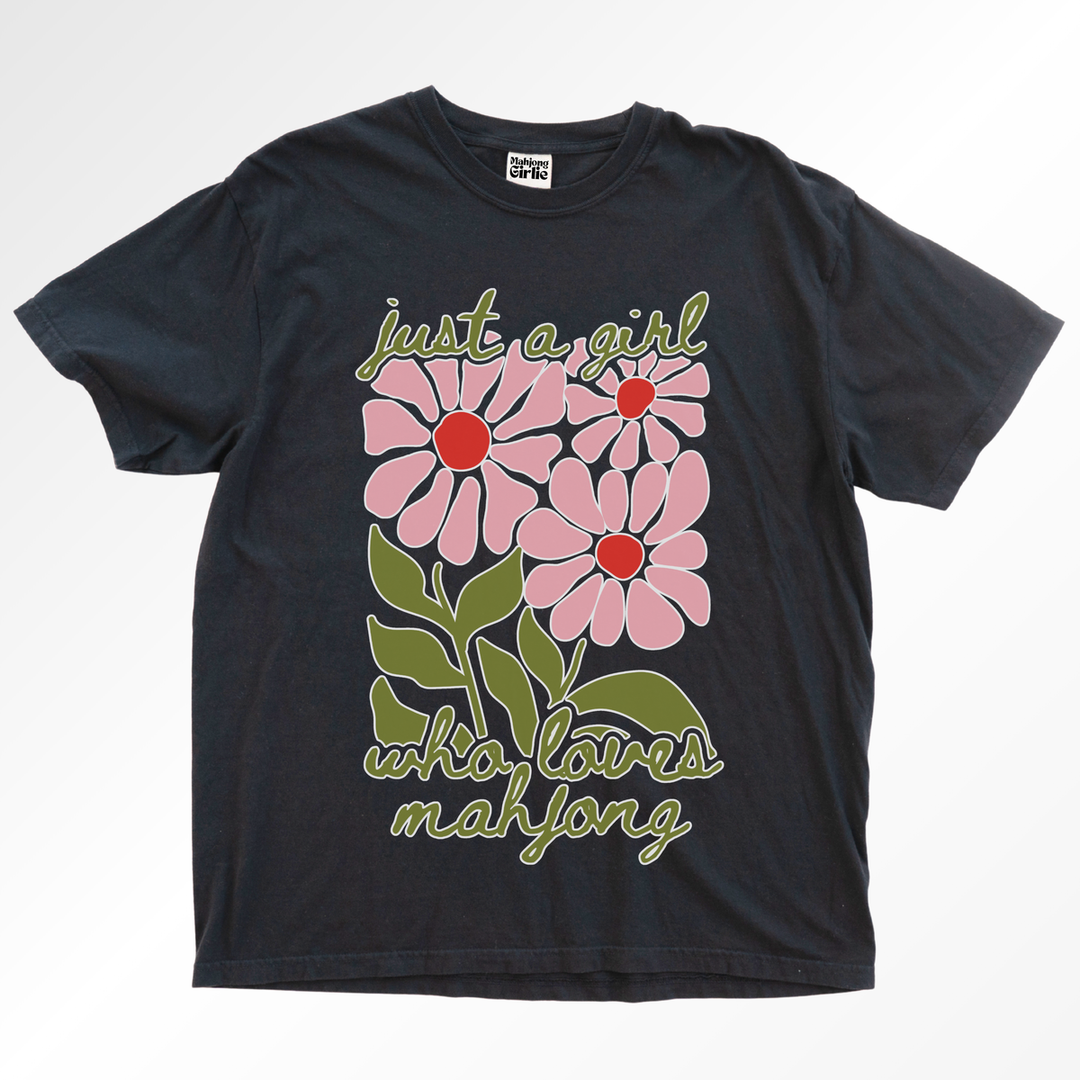 Just a Girl Who Loves Mahjong T-shirt