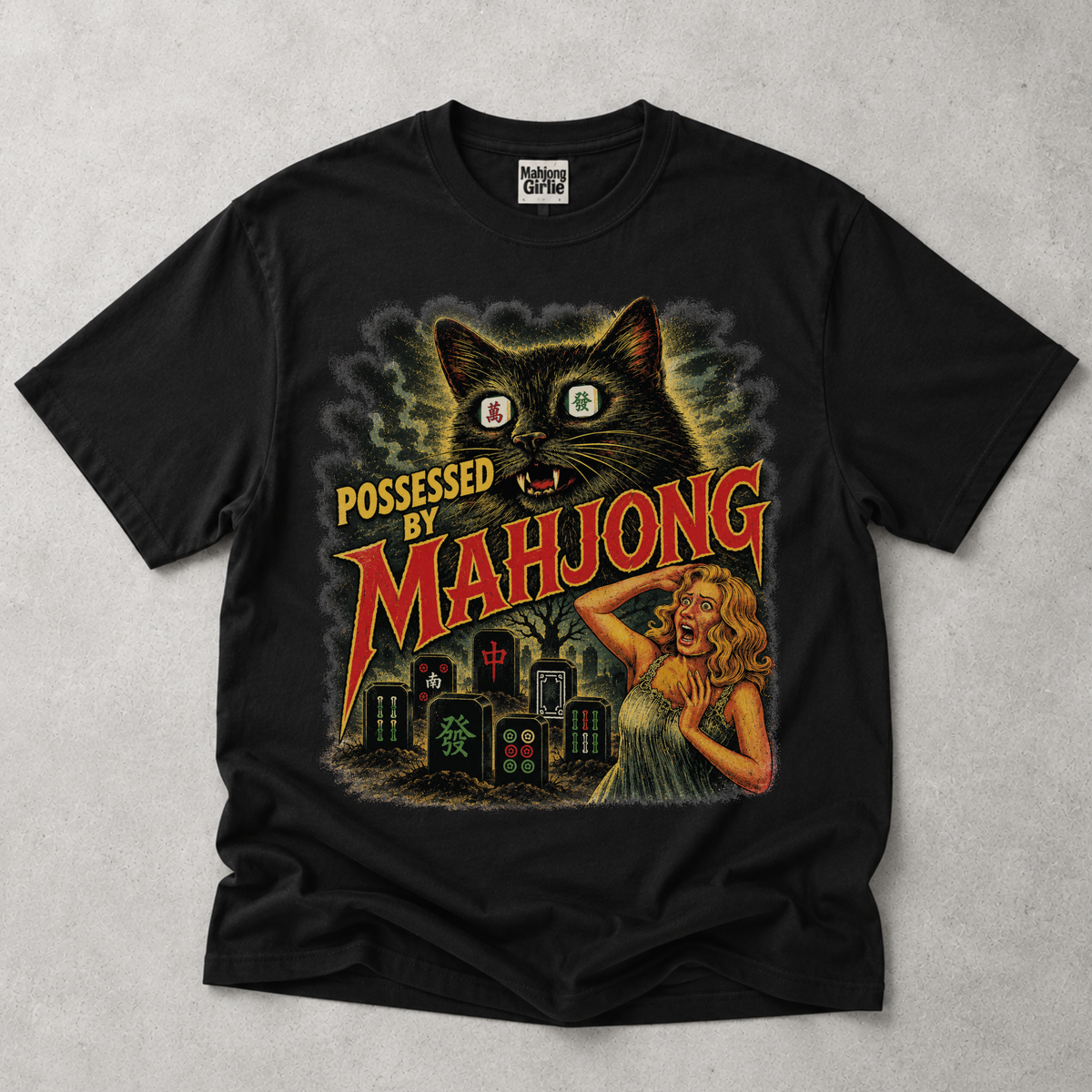 Possessed by Mahjong T-Shirt