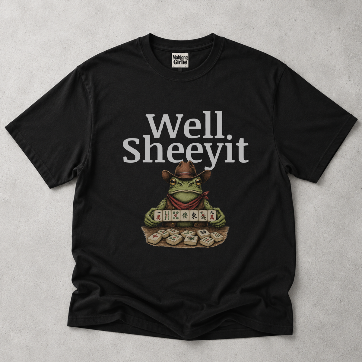 Well Sheeyit Cowboy Frog T-Shirt