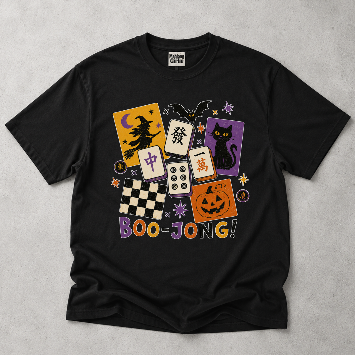BooJong Halloween Mahjong T-Shirt