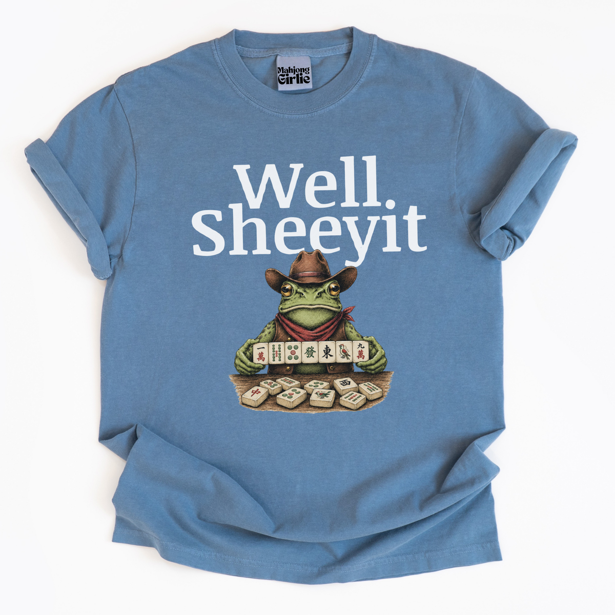 Well Sheeyit Cowboy Frog T-Shirt