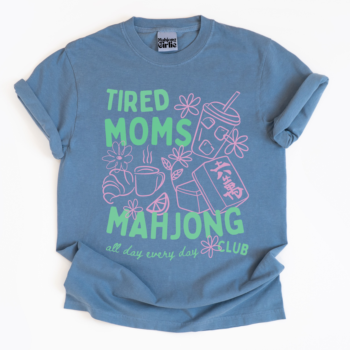 Tired Moms Mahjong Club T-Shirt