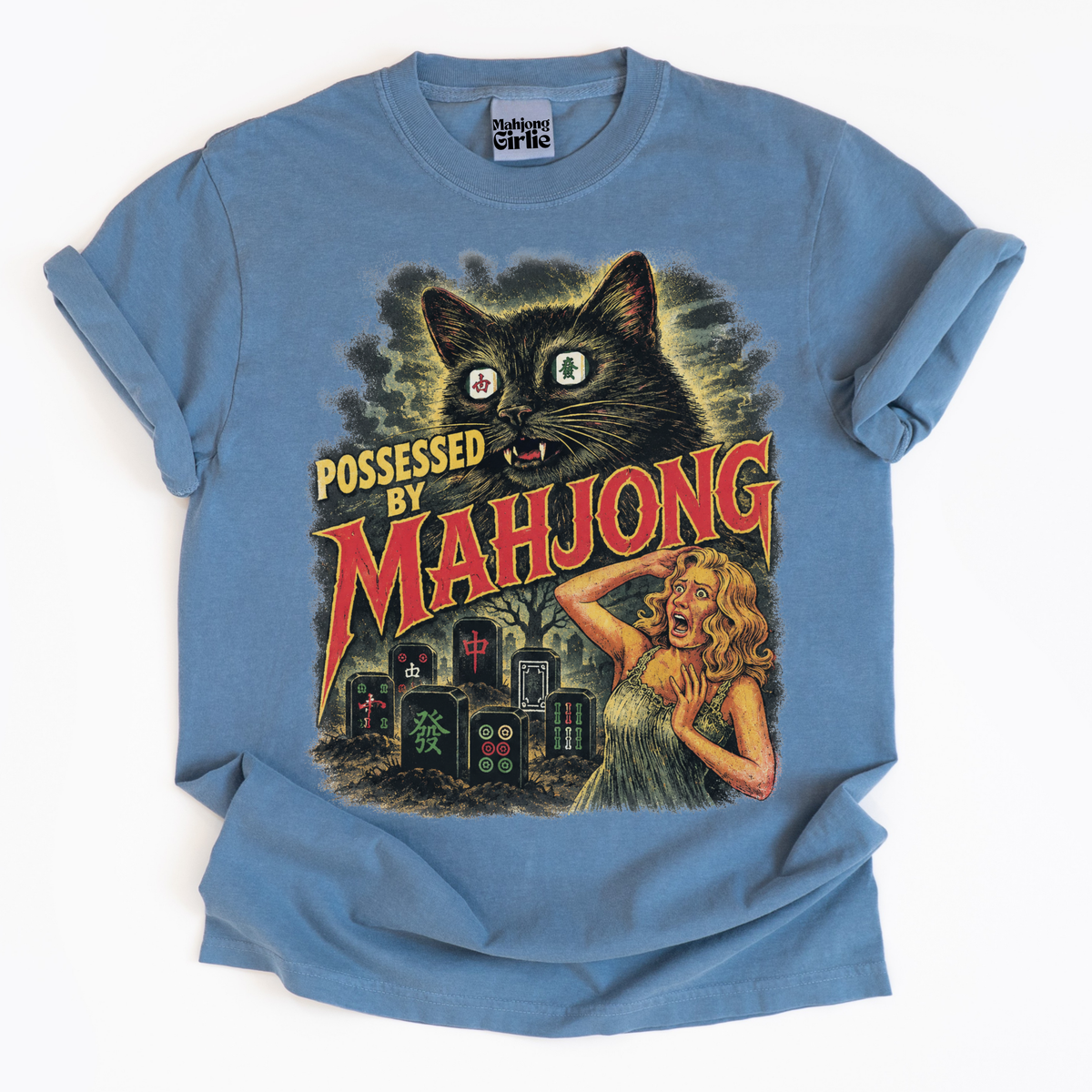 Possessed by Mahjong T-Shirt
