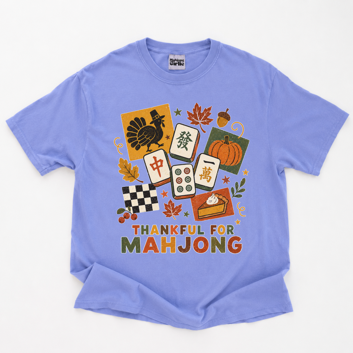 Thankful For Mahjong T-Shirt