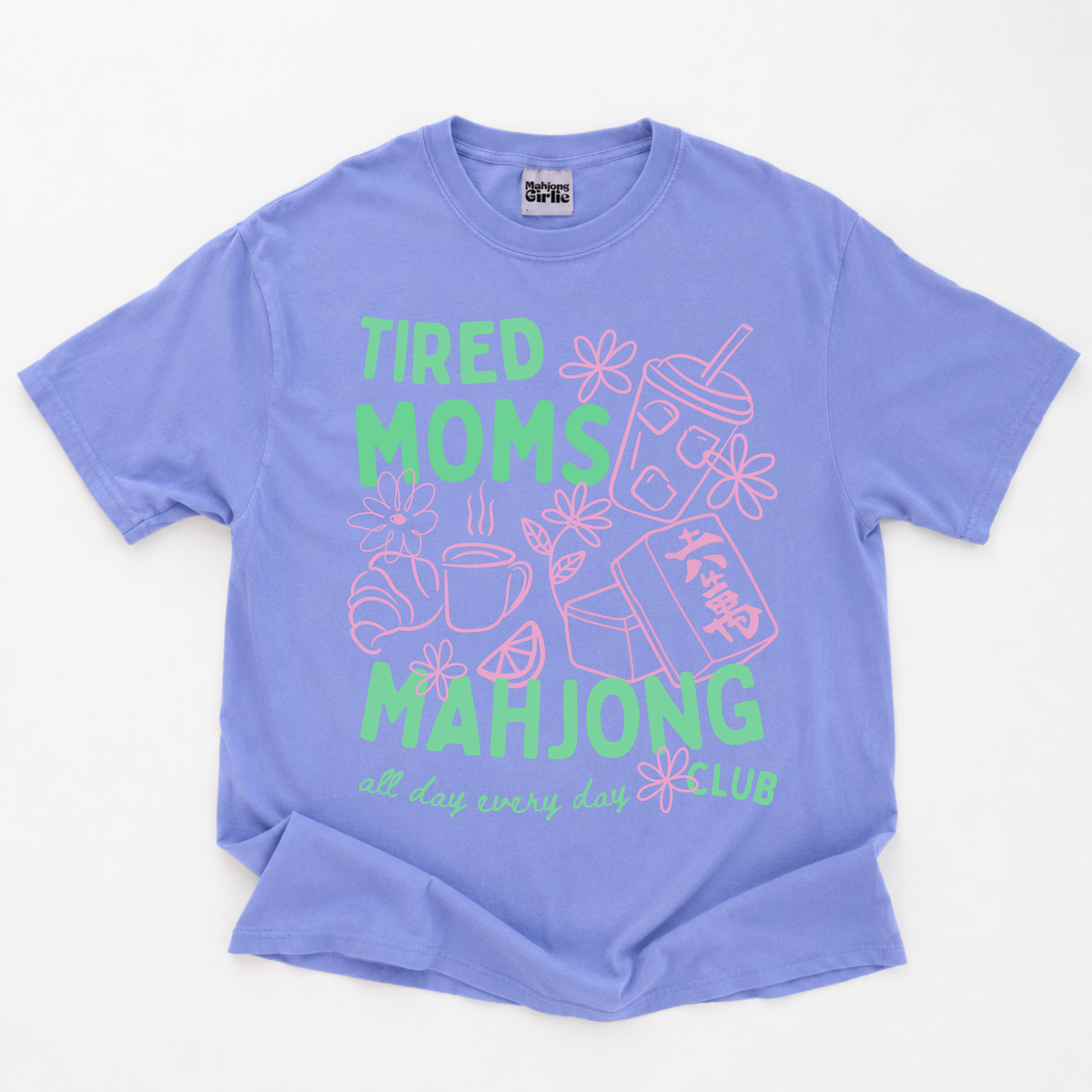 Tired Moms Mahjong Club T-Shirt