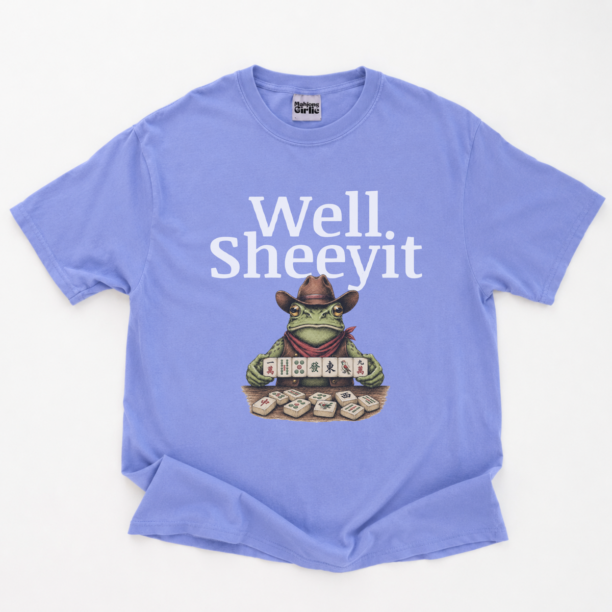 Well Sheeyit Cowboy Frog T-Shirt