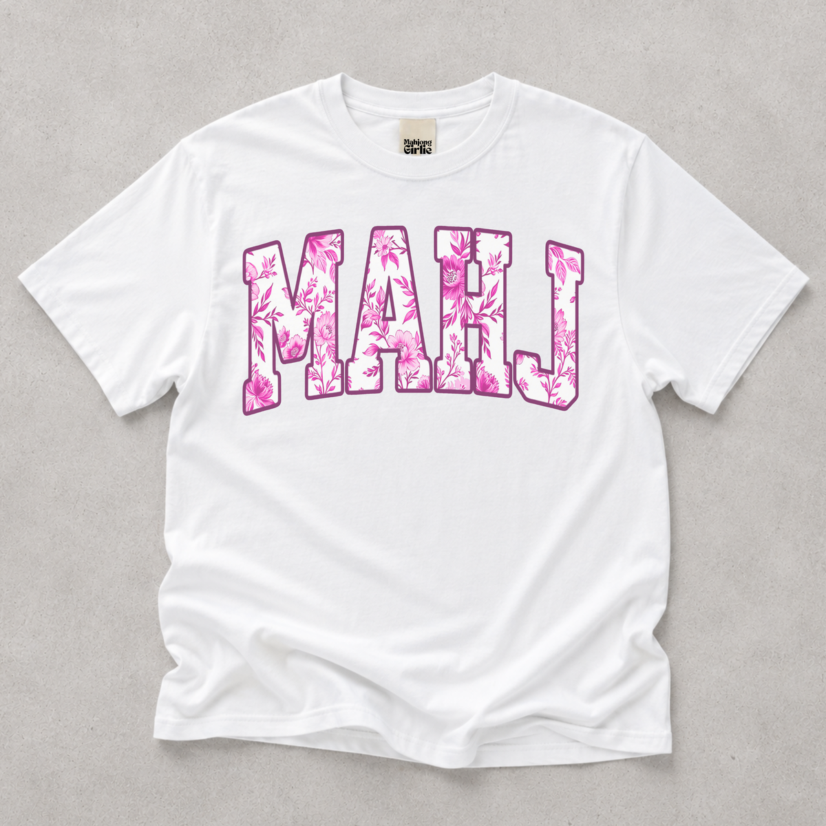 Pink Toile MAHJ T-Shirt