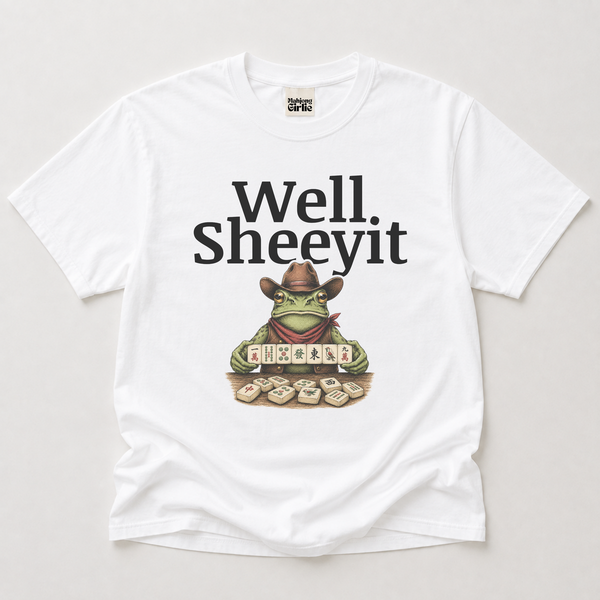 Well Sheeyit Cowboy Frog T-Shirt