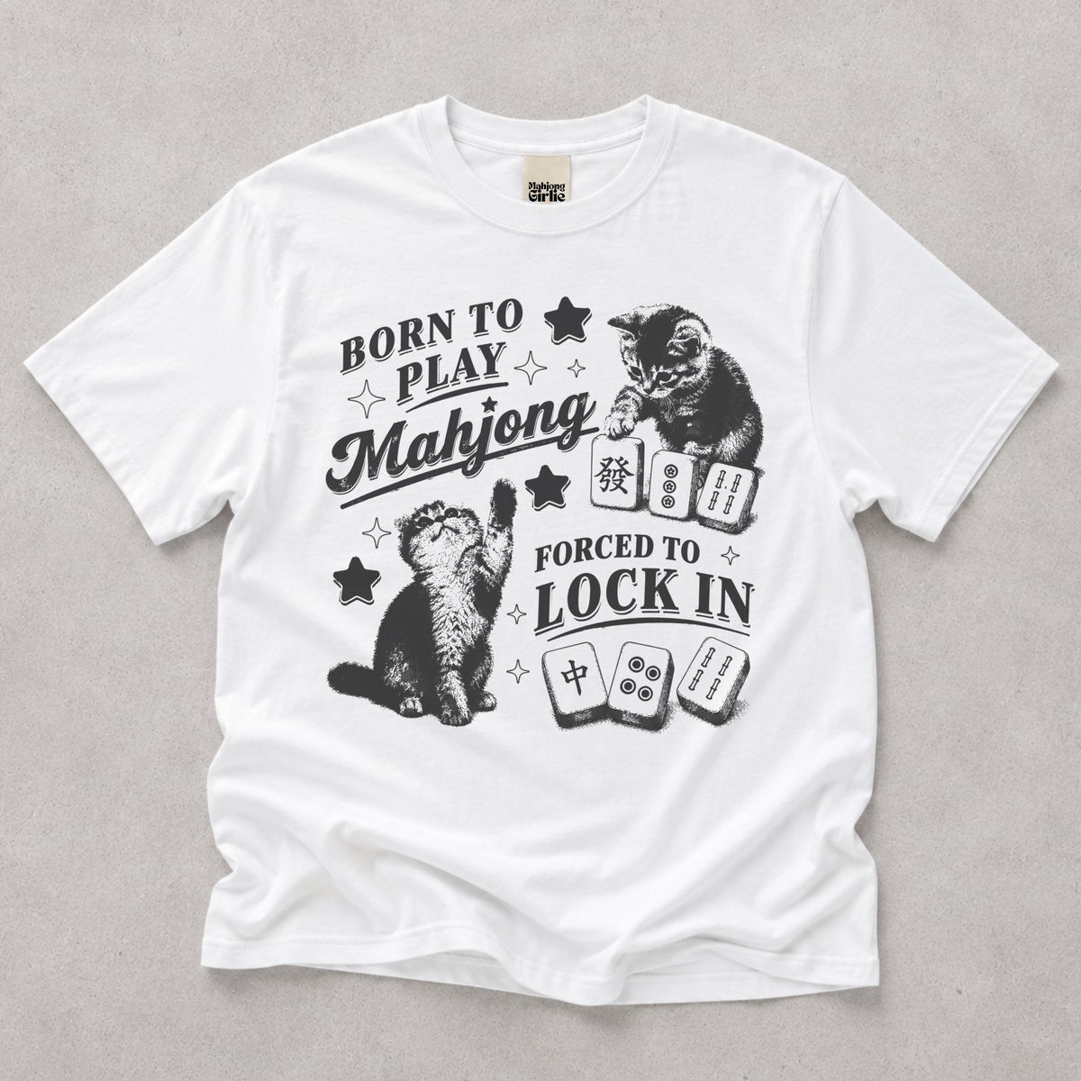 Born to Play Mahjong T-Shirt