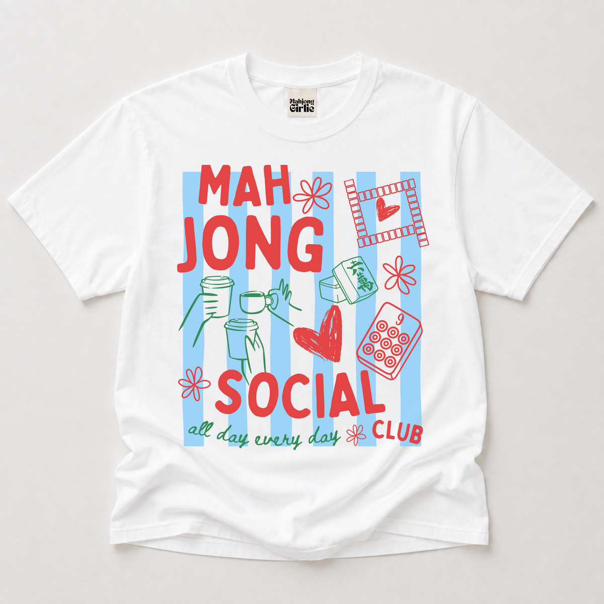 Mahjong Social Club T-Shirt